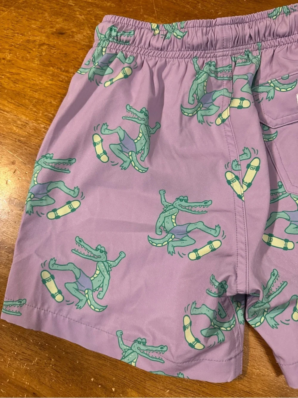 Bermies Boys Croc Ollie Swim Trunks size 8